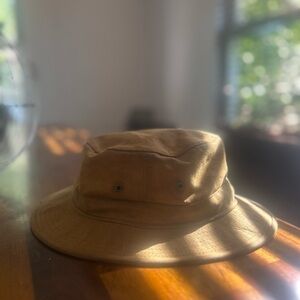 Filson Waxed Cotton Bucket Hat Made in USA Vintage